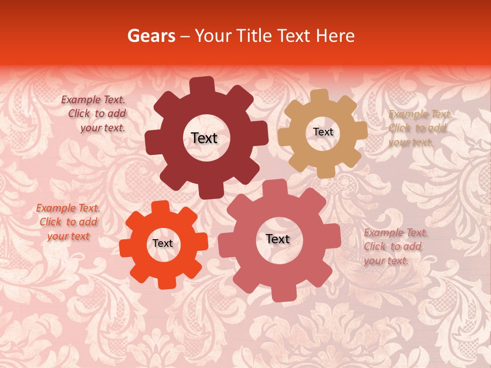 Flora Form Worn PowerPoint Template