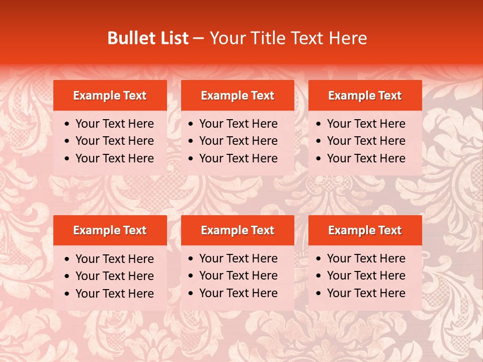 Flora Form Worn PowerPoint Template