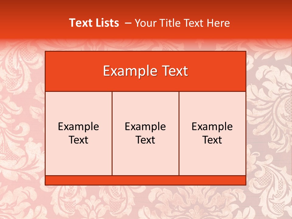 Flora Form Worn PowerPoint Template