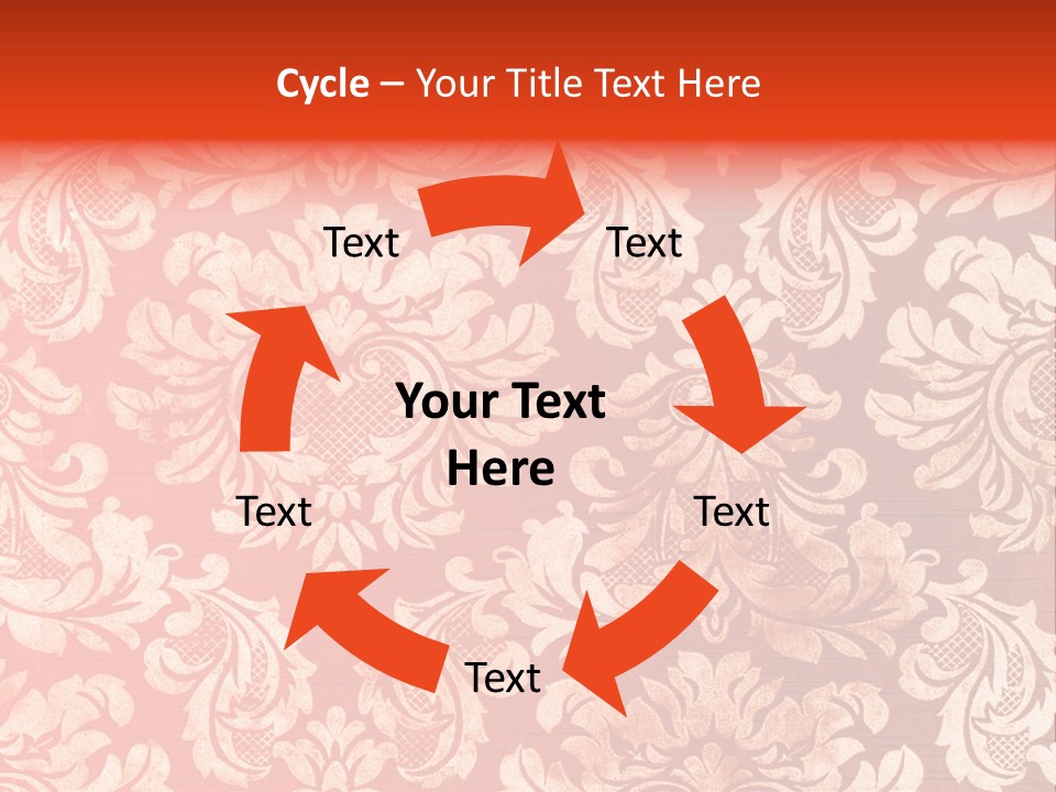 Flora Form Worn PowerPoint Template