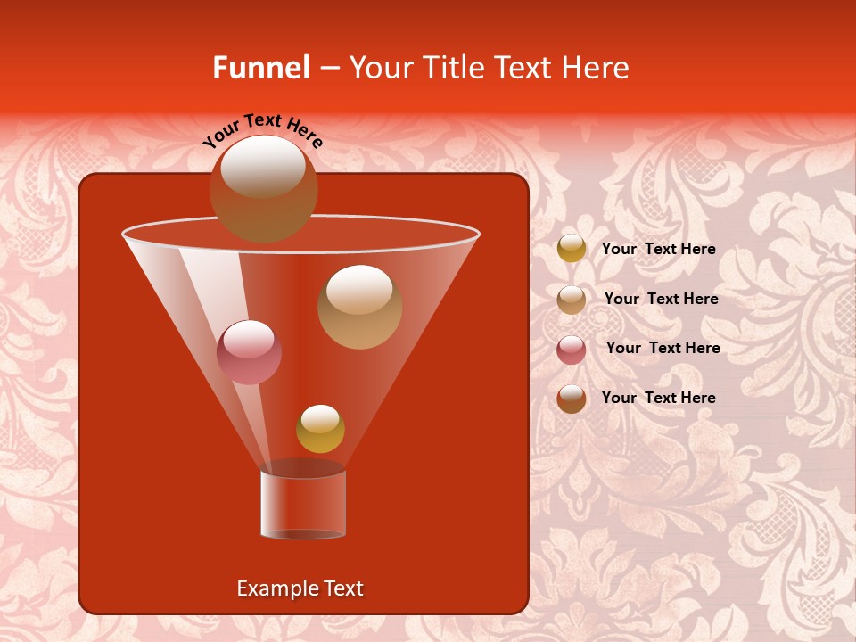 Flora Form Worn PowerPoint Template