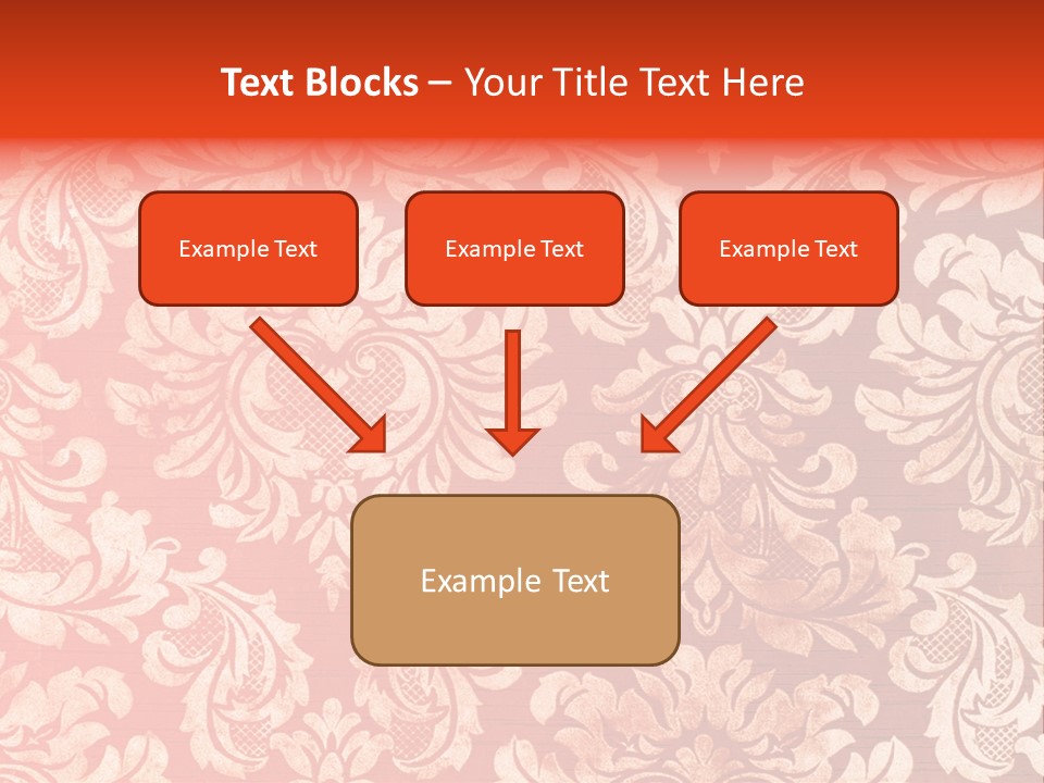 Flora Form Worn PowerPoint Template