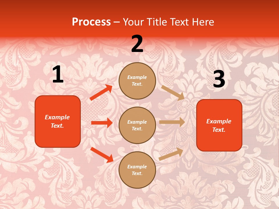Flora Form Worn PowerPoint Template