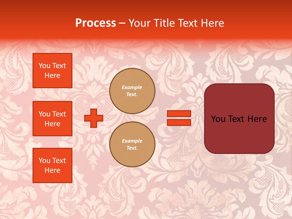 Flora Form Worn PowerPoint Template