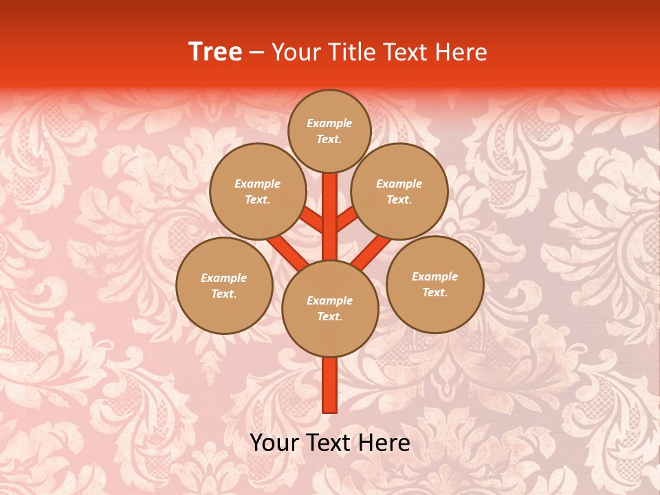 Flora Form Worn PowerPoint Template