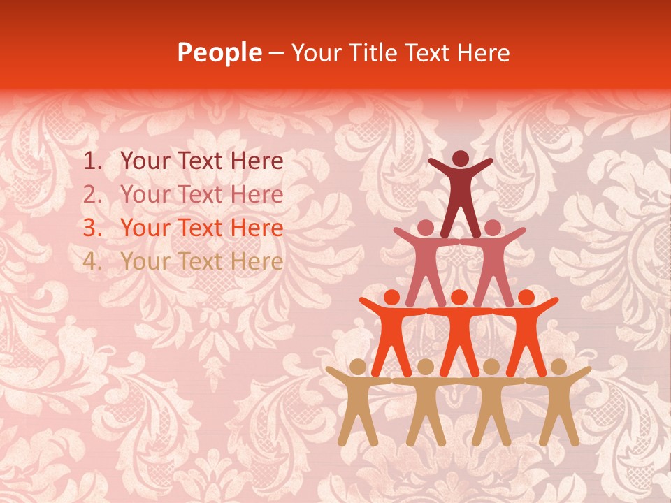 Flora Form Worn PowerPoint Template