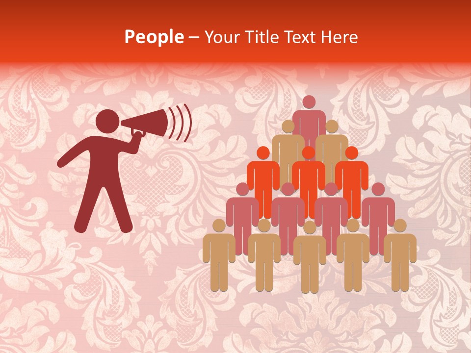 Flora Form Worn PowerPoint Template