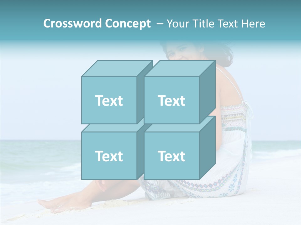 Enjoyment Summer Smile PowerPoint Template