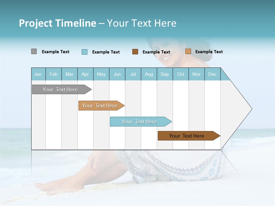 Enjoyment Summer Smile PowerPoint Template