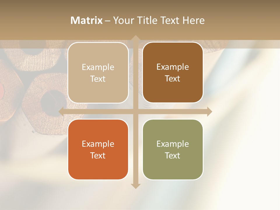 Office Image Color PowerPoint Template