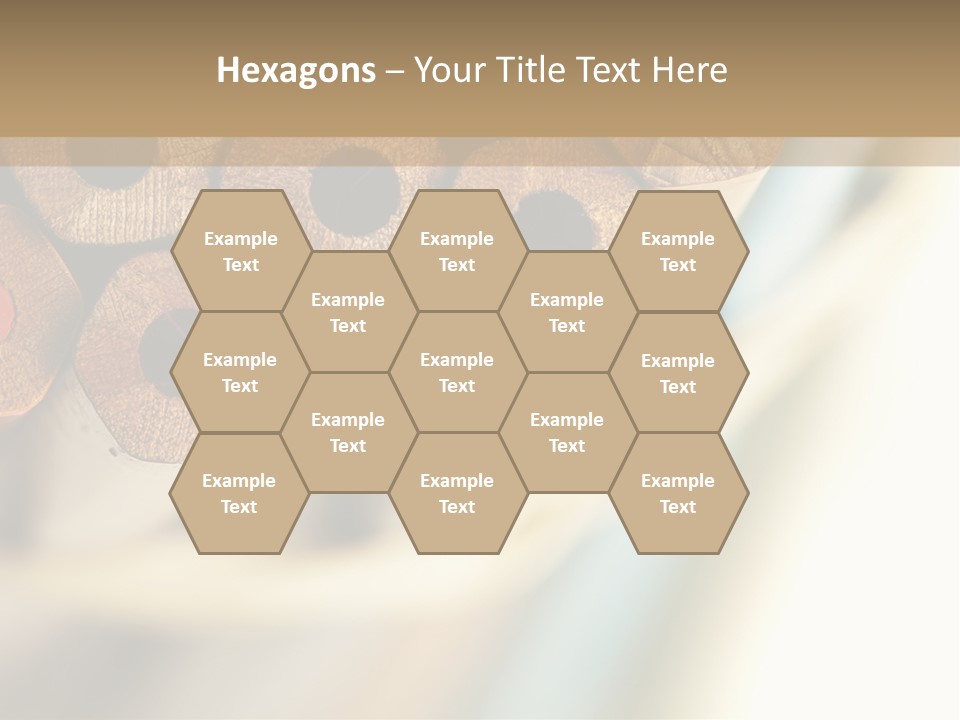 Office Image Color PowerPoint Template