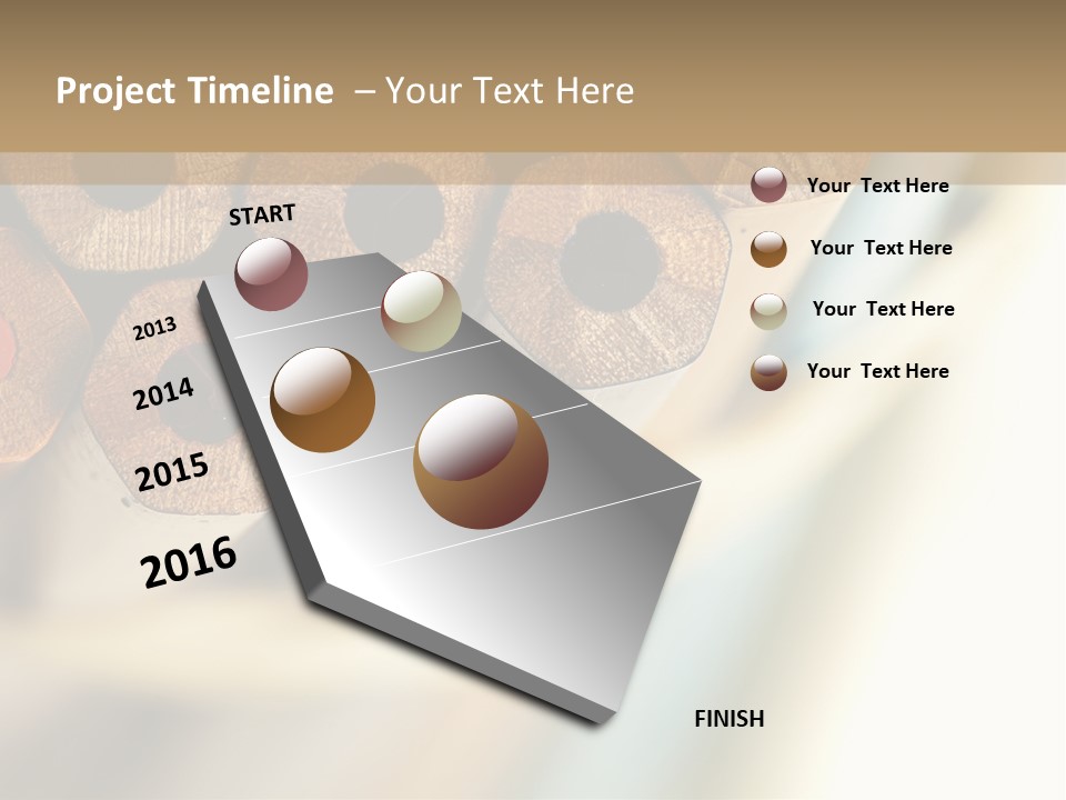 Office Image Color PowerPoint Template