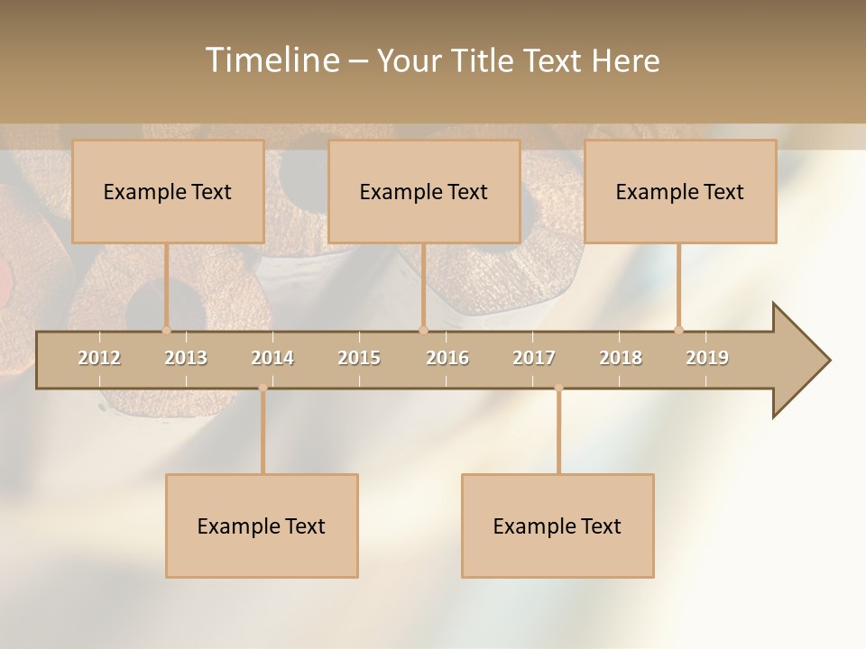 Office Image Color PowerPoint Template