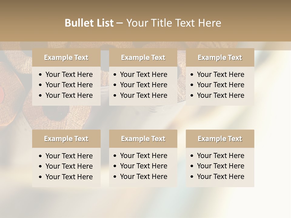Office Image Color PowerPoint Template