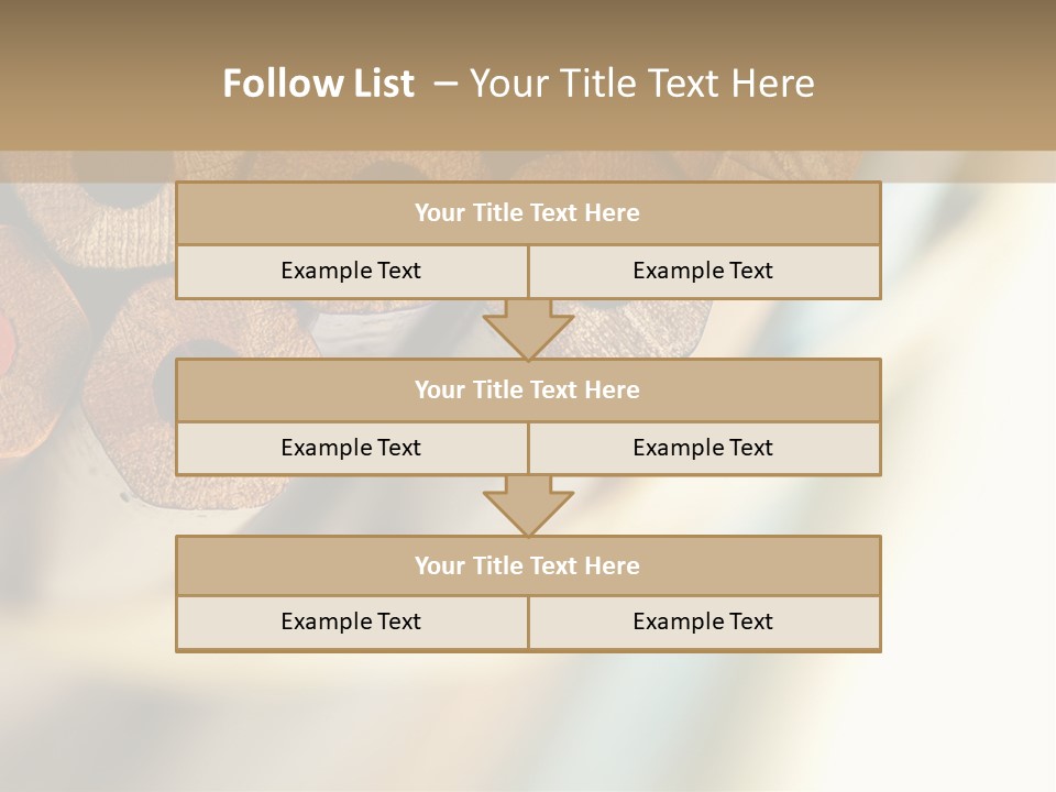 Office Image Color PowerPoint Template