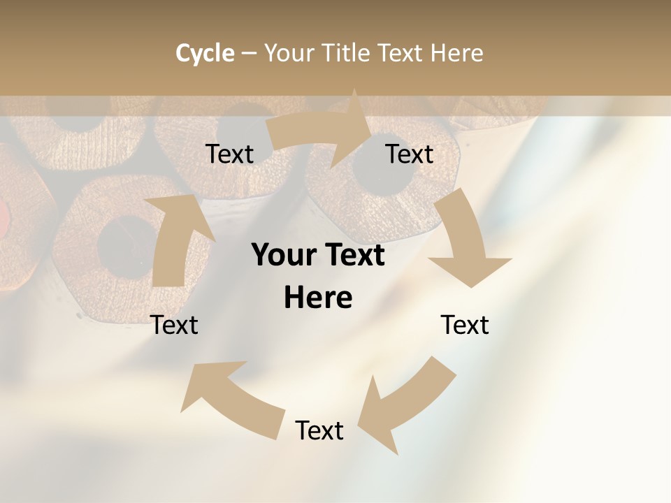Office Image Color PowerPoint Template