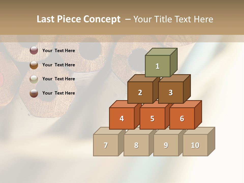 Office Image Color PowerPoint Template