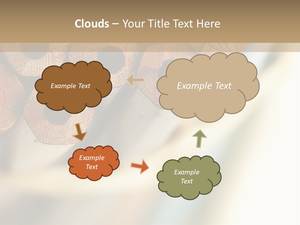 Office Image Color PowerPoint Template