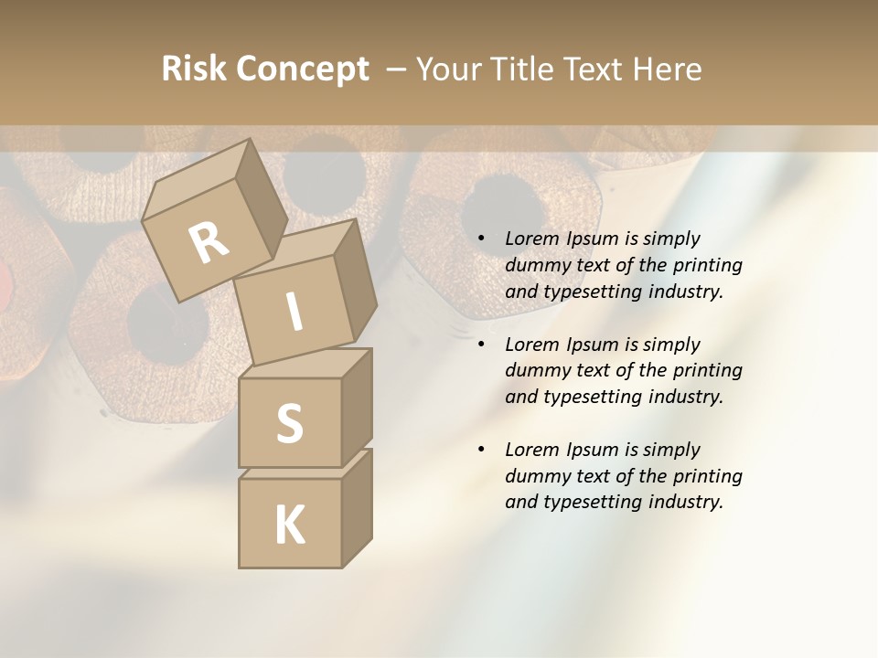 Office Image Color PowerPoint Template