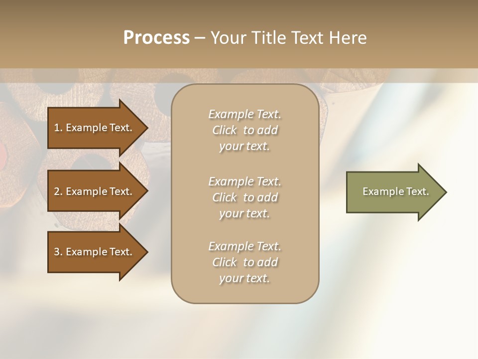Office Image Color PowerPoint Template