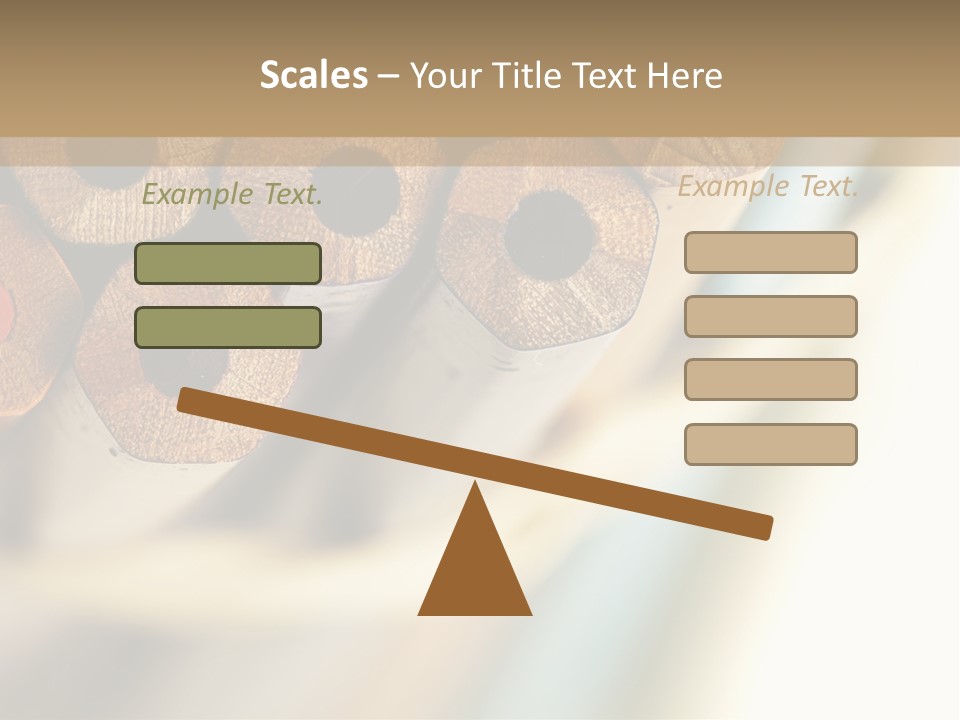 Office Image Color PowerPoint Template