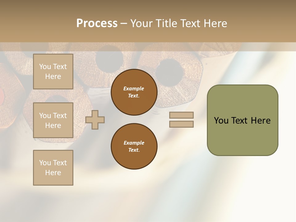 Office Image Color PowerPoint Template