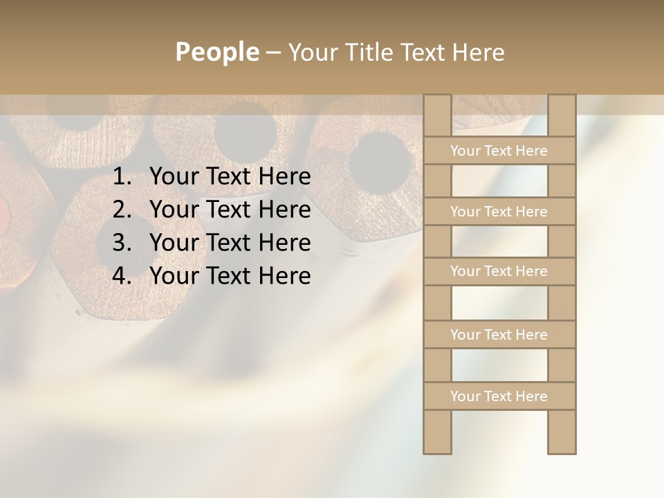 Office Image Color PowerPoint Template