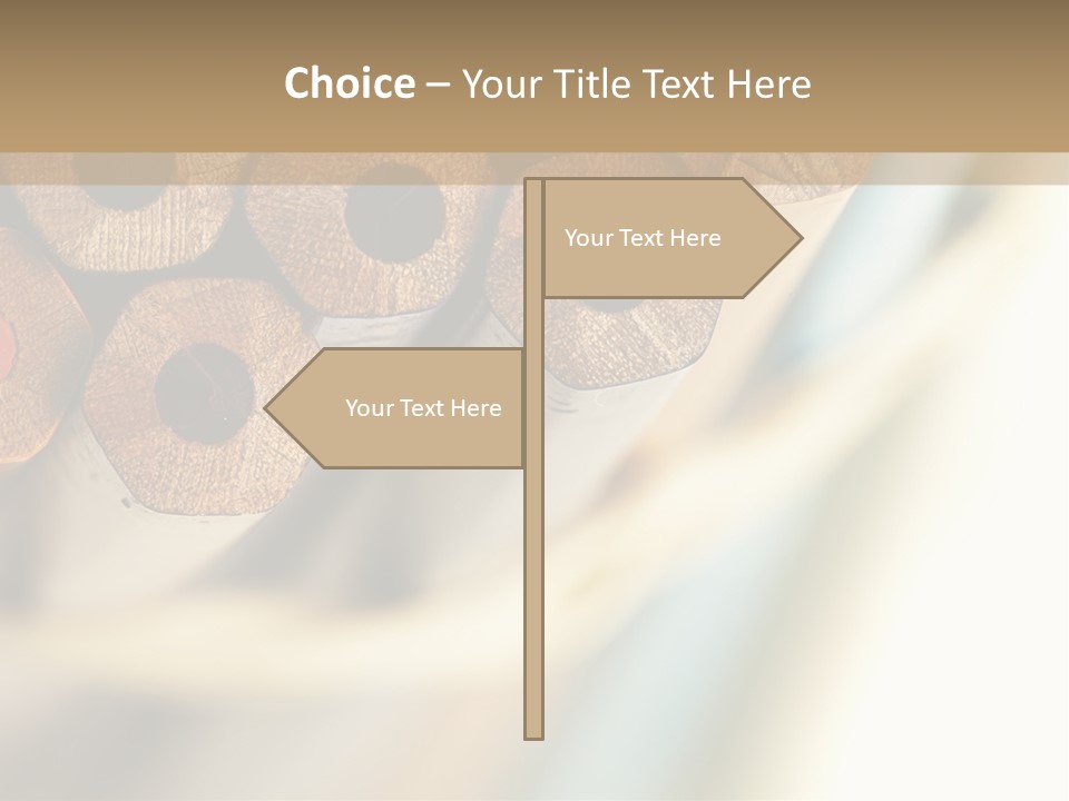 Office Image Color PowerPoint Template
