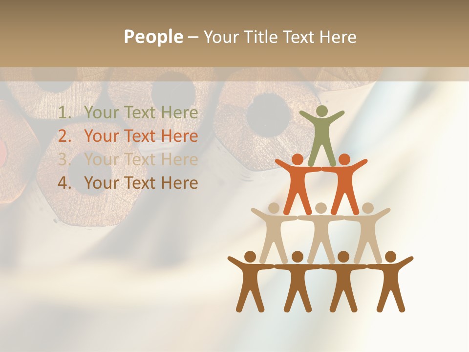 Office Image Color PowerPoint Template