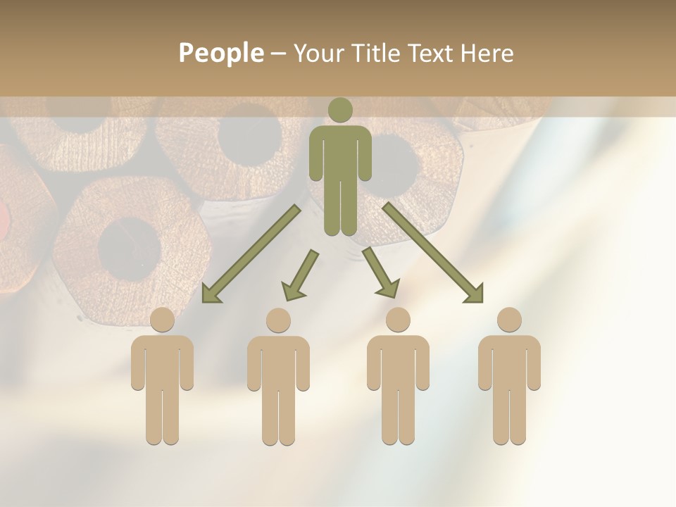 Office Image Color PowerPoint Template