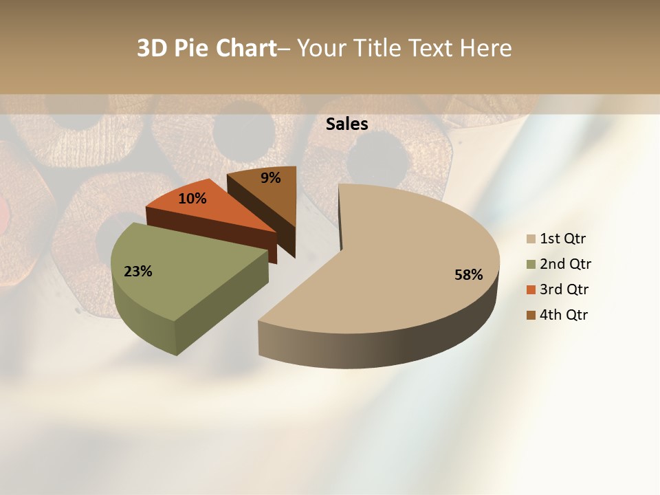 Office Image Color PowerPoint Template
