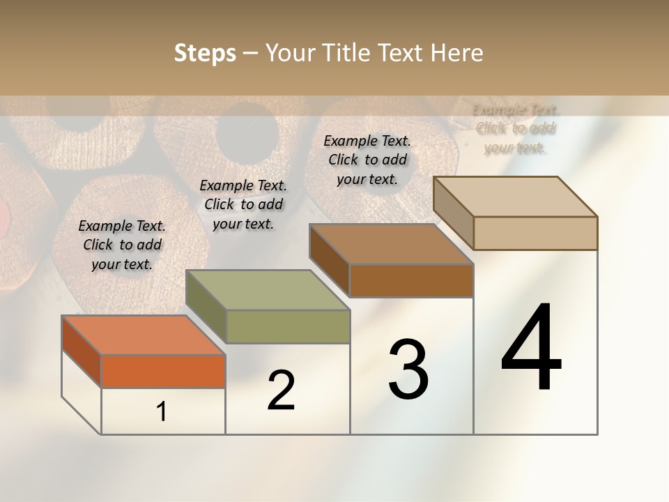 Office Image Color PowerPoint Template