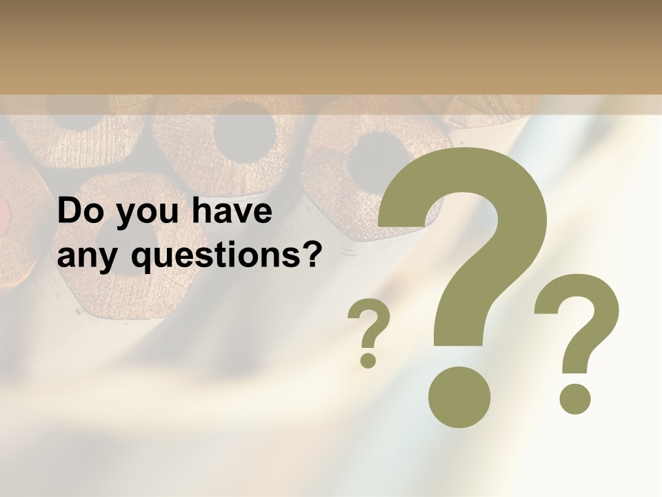 Office Image Color PowerPoint Template