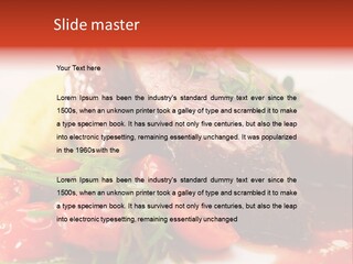 Breast Plate Grilled PowerPoint Template