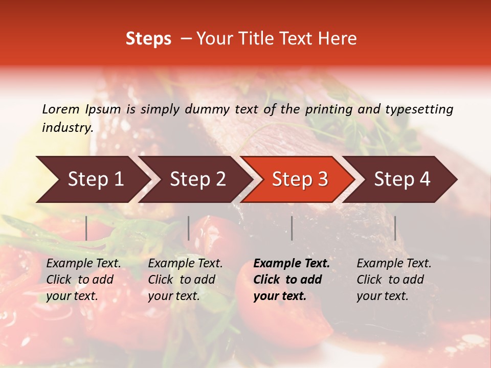 Breast Plate Grilled PowerPoint Template