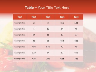 Breast Plate Grilled PowerPoint Template