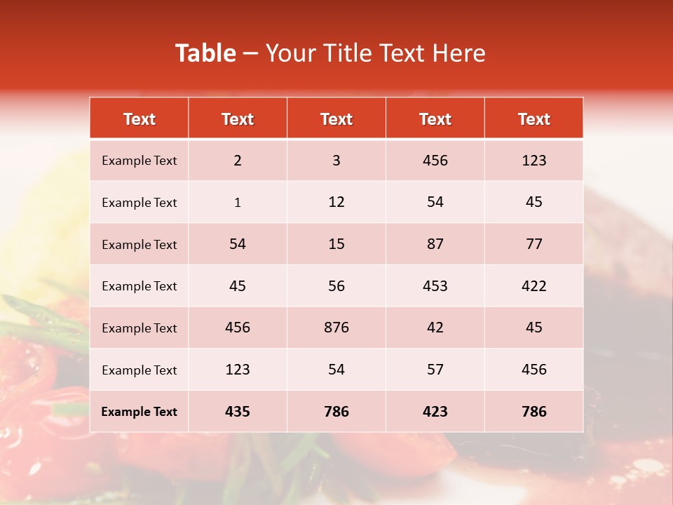 Breast Plate Grilled PowerPoint Template