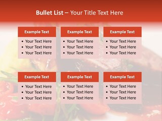 Breast Plate Grilled PowerPoint Template