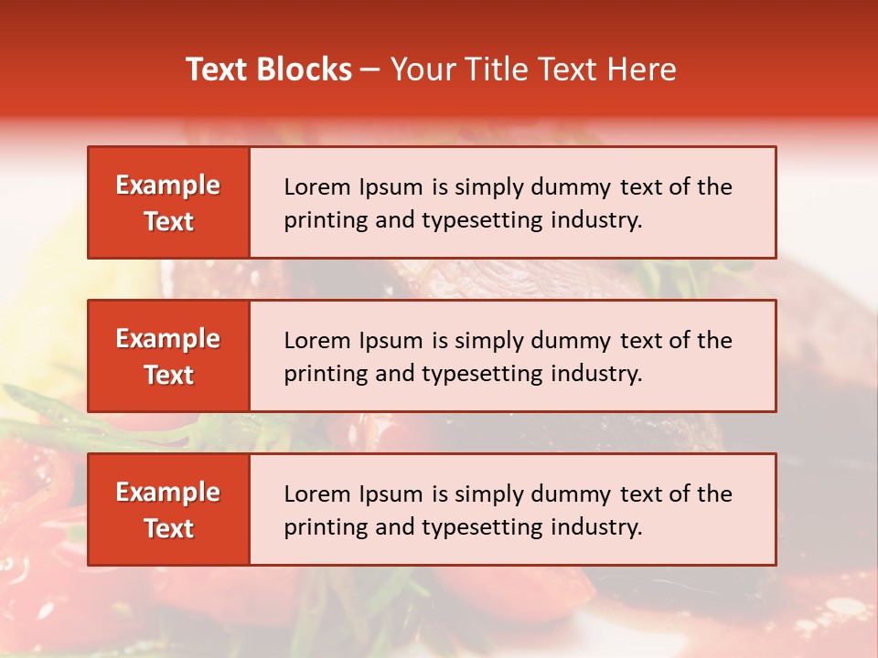 Breast Plate Grilled PowerPoint Template
