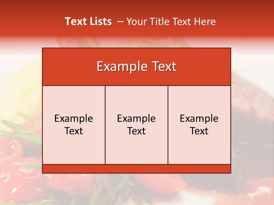 Breast Plate Grilled PowerPoint Template