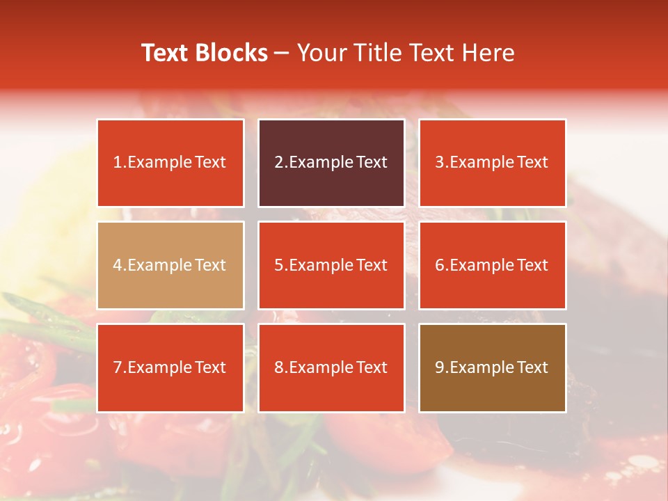 Breast Plate Grilled PowerPoint Template