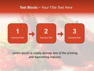 Breast Plate Grilled PowerPoint Template