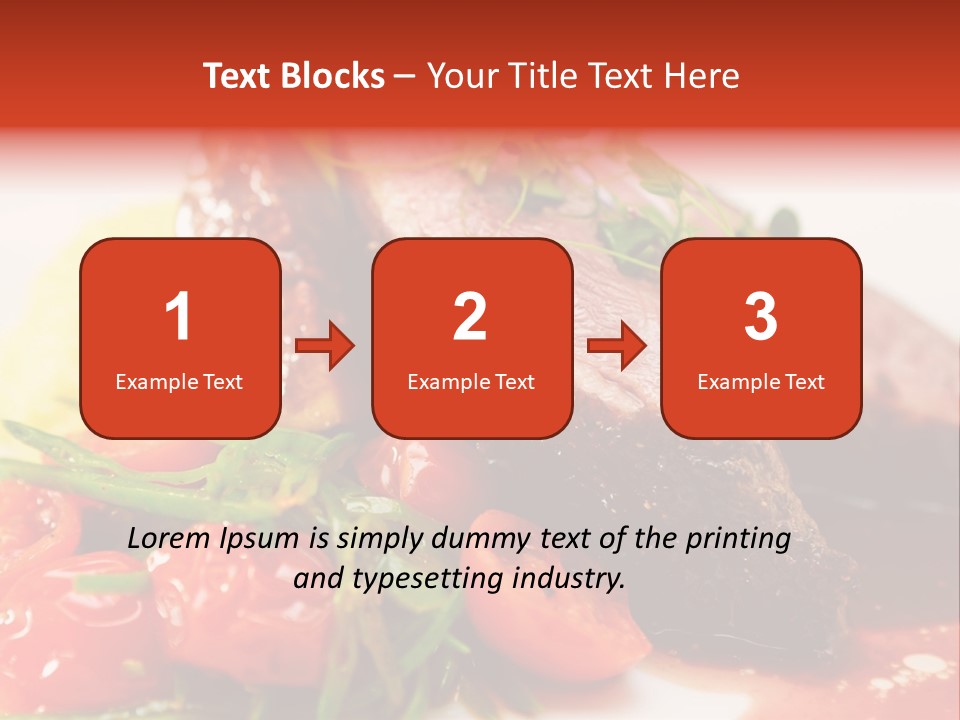 Breast Plate Grilled PowerPoint Template