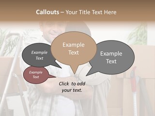 A Man And A Woman Standing In Front Of Moving Boxes PowerPoint Template