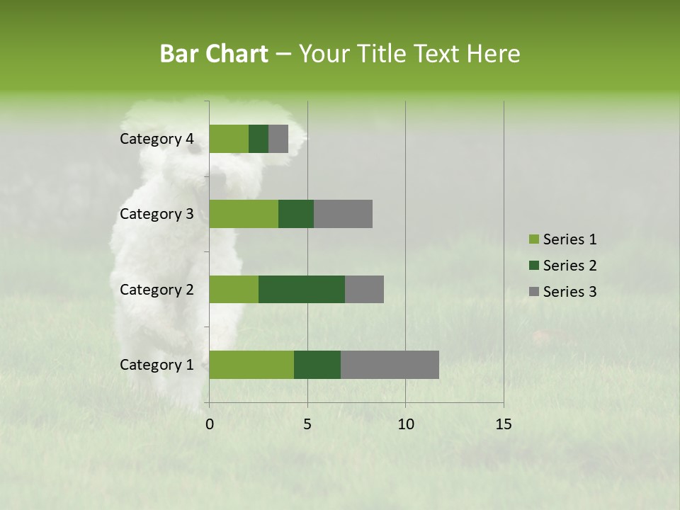 Dog Spring Gallop PowerPoint Template