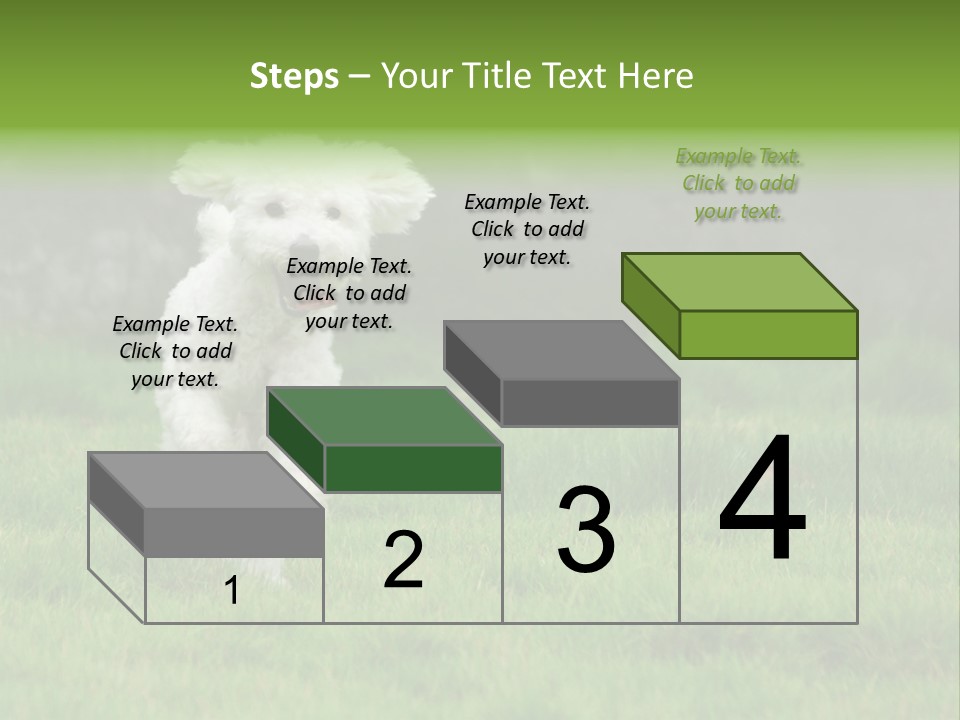 Dog Spring Gallop PowerPoint Template