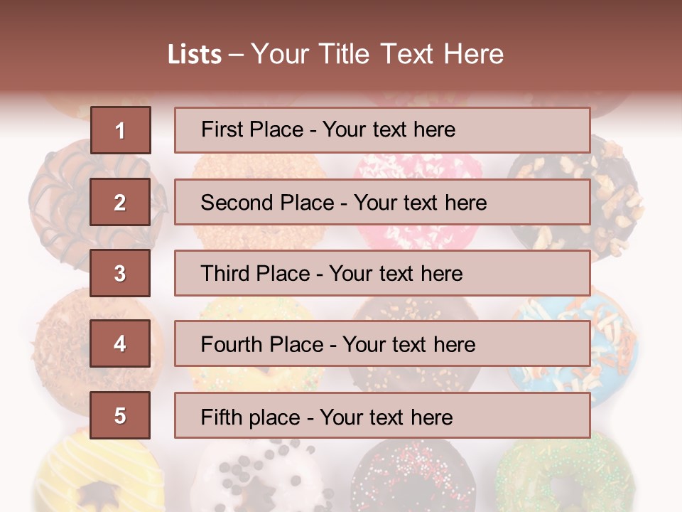 Junk Fried Series PowerPoint Template