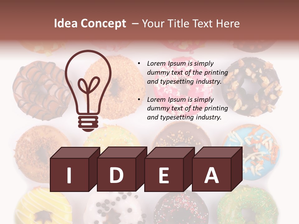 Junk Fried Series PowerPoint Template