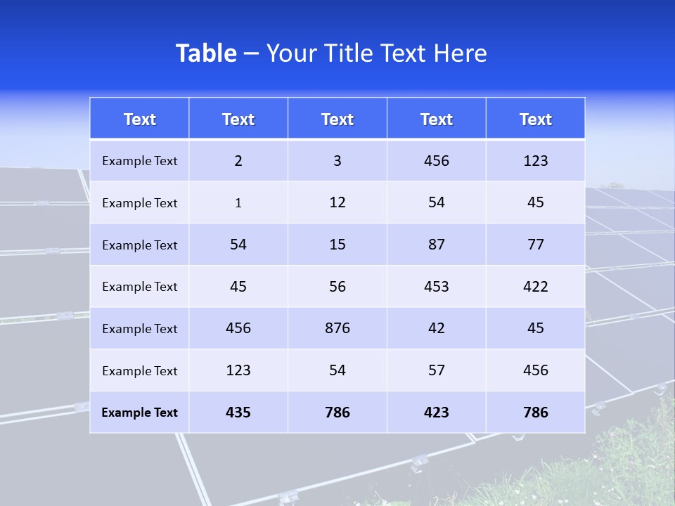 Yellow Sky Beauty PowerPoint Template