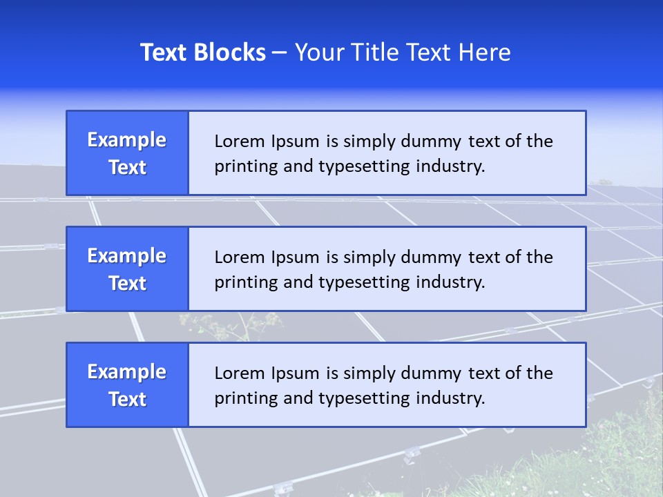 Yellow Sky Beauty PowerPoint Template
